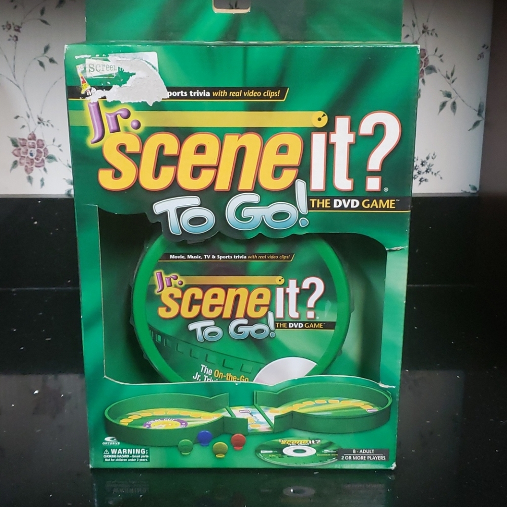 HOST PICK. NIB Jr. Scene it? To go!